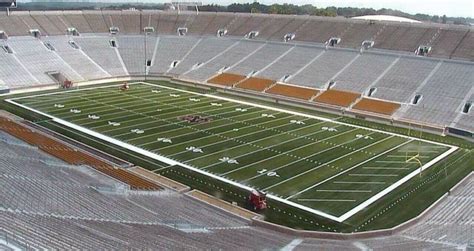 notre dame seat view|notre dame end zone stripes.